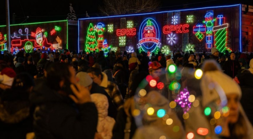The 2025 CPKC Holiday Train is making its way through the BC Interior this week
